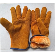 Pazly Kışa Özel 2 Katmanlı Termal Kaynak Eldiveni - Isıya Dayanıklı Ve Dayanıklı Eldiven