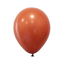 Balonevi Balon 12 İnc Baskı Terracotta 100 Lü Çok Renkli