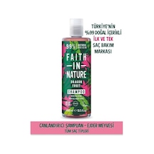 Faith in Nature%99 Doğal Canlandırıcı Şampuan Ejder Meyvesi Tüm Saç Tipleri İçin 400 ML