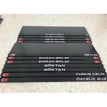 Appcity Kişiye Özel Lüx Pleksi Plakalik - Tam Boy - 2 Adet 414314477