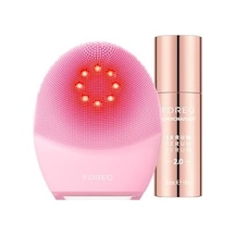 Foreo Fresh & Lifted Paketi - Luna 4 Plus Normal Yüz Temizleme Fırçası + Supercharged Serum 2.0, 30ml - Yakın Kızılötesi Işık Terapisi - Yüz Temizleyici Masaj Fırçası - Mikro Akımlı Yüz Bakım Cihazı