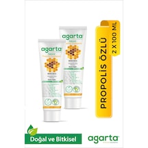 2 Adet Doğal Propolis Florürsüz Beyazlatıcı Diş Macunu 100 Ml