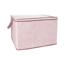 Mini Boy Hurç Çok Amaçlı Düzenleyici Saklama Kutusu 40x30x45 Cm 5 Adet Lisinya Pembe