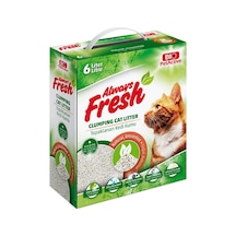 Bio Petactive Always Fresh Doğal Kokusuz Topaklanan Kedi Kumu 6 L