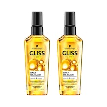 Gliss 2 'li Oil Elixir Günlük Saç Bakımı Yağ İksiri 75 ml