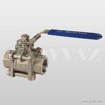 Küresel Vana Pasl 3 Prç.pn63 11/4'' V-3t 304