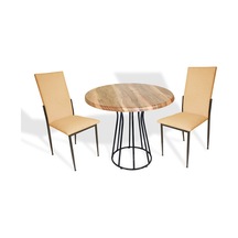 Beymobilya Palermo Werzalit - Gözde 2 Li Masa Takımı Q80 (545562057) Beymobilya Palermo Werzalit - Gözde 2 Li Masa Takımı Q80 (545562057)