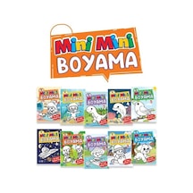 Mini Mini Boyama Kitabı Büyük Boy 10 Çeşit - 50 - Ybve-674372