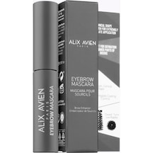 Suya Dayanıklı Kalıcı Etki Yoğun Pigmentli Kahverengi Kaş Sabitleyici Maskara - Eyebrow Mascara 803 Çok Renkli
