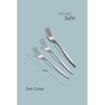 Onon Safir 6 Adet Tatlı Çatal Takımı