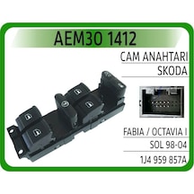 Aem Cam Anahtarı Skoda Fabıa / Octavıa I Sol 98-04 Aem30 1412 1j4959857a