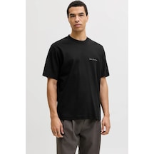 Jack & Jones Jprblaowen Erkek Tişört SIYAH