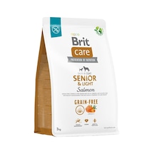Brit Care Tahılsız Senior Light Somonlu Yaşlı Köpek Maması 3 KG