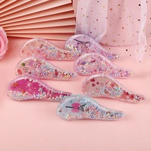 Masaj Saç Fırçası Tarak Salon Saç Stil Aracı Çocuk Saç Yumuşatma Tarağı Anti-statik Masaj Saç Fırçası Arapsaçı Detangle Duş