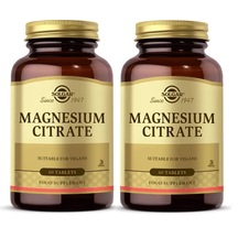 Solgar Magnesium Citrate 200 MG 60 Tablet 2'li