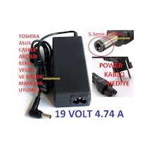 Caper Laptop Uyumlu Şarj Cihazı Adaptörü19 Volt 4.74 Amper