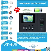 Bataryalı Parmak İzi Kartlı Ve Şifreli Personel Takip Sistemi Set