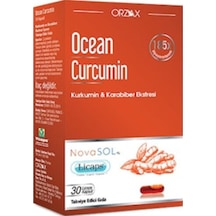 Ocean Curcumin 30 Kapsül - Kurkumin Ve Karabiber Eki