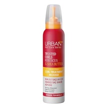Urban Care Twisted Curls Hibiscus & Shea Butter Kıvırcık Ve Dalgalı Saçlara Özel Onarıcı Bakım Köpüğü 150 Ml- Vegan