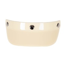 Fortunelane Motorsiklet Kaskı Güneşlik - Bej, Uv Koruyucu, Dayanıklı, Açık Yüz Kasklar İçin