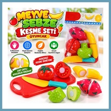 Bezos Enf-39236 Meyve Sebze Kesme Seti Oyuncak Mbt06