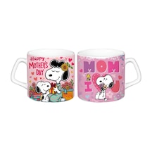 Anneler Günü Snoopy Kupa Bardak Tek Adet 024 Çok Renkli