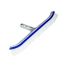 Water Fun ALÜMINYUM Destekli Klipsli Kıvrık Havuz Fırçası 45 cm-W