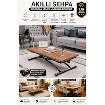 Juppo Üst Tabla Mdf Urartu Oval Köşe Alt Siyah Dışa K
