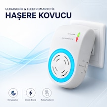 Ultrasonik Ve Elektromanyetik Haşere Kovucu Çift Teknolojili, Değişken Frekanslı, Kimyasalsız