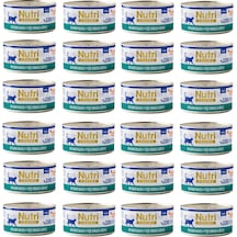 Nutri Feline Okyanus Balıklı Ve Midyeli Pate Tahılsız Yetişkin Kedi Konservesi 70 G X 24 Adet