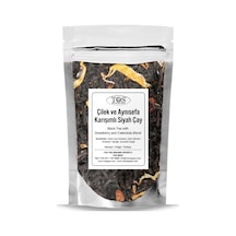 Tos The Organic Spices Çilek ve Aynısefa Karışımlı Siyah Çay 40 G