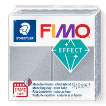 Staedtler Fimo Effect Polimer Kil 81 Silver Metalik