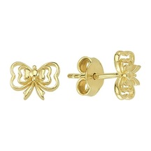 Goldkupe 14 Ayar Fiyonk Altın Küpe 0,92 Gr-598