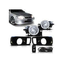 Honda Civic 1999-2001 H.b Sedan Beyaz Sis Farı