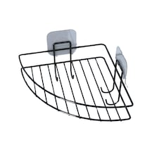 River World Yapışkanlı Banyo Köşe Rafı Ve Düzenleyici Çok Renkli