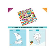 Paınt 3-4 Yaş / Iq. Dikkati Güçlendirme Seti-Anasınıfı