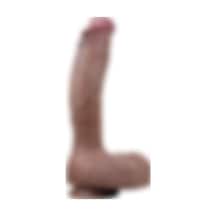 Odins Shop 27 CM Yeni Nesil Çift Katmanlı Gerçekçi Kalın Dildo Penis