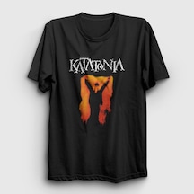 Presmono Unisex Discouraged Ones Katatonia T-shirt Siyah