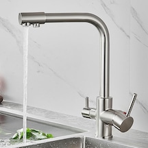 Venita Inox Arıtmalı Mutfak Bataryası 3 Yollu Dual Flow