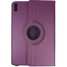 Newface Huawei Matepad Air 11.5 Kılıf 360 Tablet Deri Kılıf - Mürdüm Diğer
