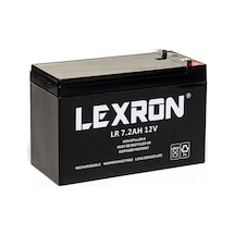 Lexron 12 V / 7.2 Ah Kuru Akü