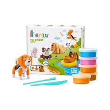 Hey Clay Yaratıcı Kil Seti - Dog Buddies Çok  Renkli