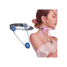 Yetişkin Ayarlanabilir Boyunluk Ev Servikal Omurga Düzeltme Koruyucusu Transparan