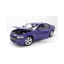 Dodge Charger R/t 2016 Lila, Model Araba 1:24 / Welly