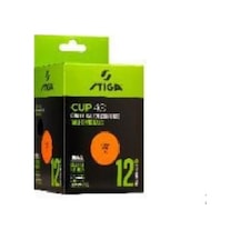 Stıga 1110-2503-12 Table Tenis Ball Cup Orange - Pinpon Topu Turuncu 12'li