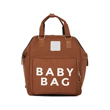 Bagmori Baby Bag Baskılı Cepli Anne Bebek Bakım Sırt  Çantası