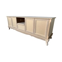 Evimeaksesuar 180 Cm Lükens Ayaklı Ahşap Tv Sehpası Hâm & Cilasız