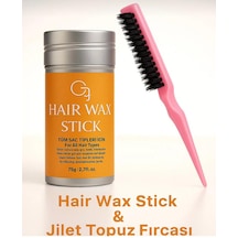 Hair Wax Stick 75gr - Saç Sabitleyici Berberstıckwax Topuz Fırçası