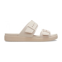 Crocs Brooklyn Buckle Low Low Kadın Terlik-33040 Pudra