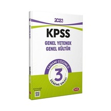 KPSS Genel Yetenek - Genel Kültür Tamamı Çözümlü Fasikül 3 Den...